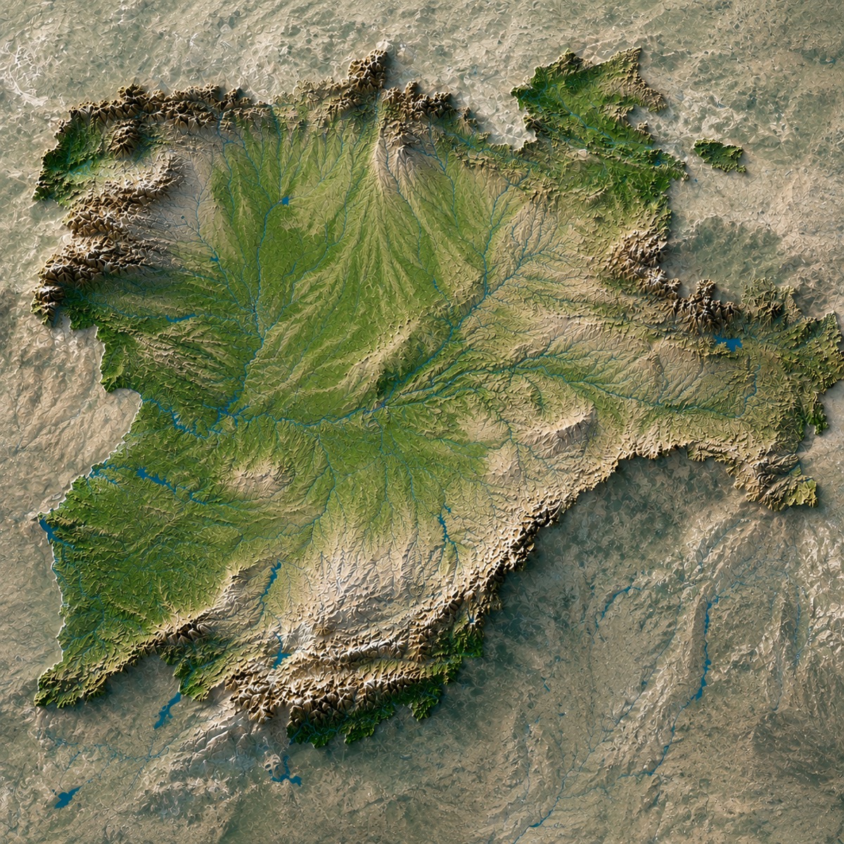 Mapa de Castilla y León con la red de municipios y bodegas activables con RURALHYPE
